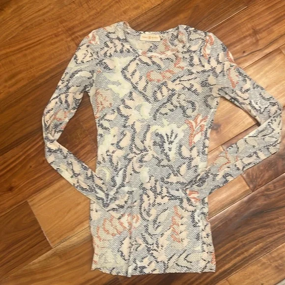 🥰 EUC Tory Burch womens t-shirt size XS - Picture 4 of 7